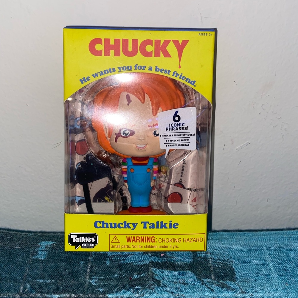 Chucky talking key chain